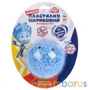 ФИКСИКИ Шариковый пластилин Мультиарт, полусфера, 5,5 г, на блистере (русс. уп.) в кор.4*24шт | фото №0