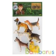 НАБОР ИЗ 6-И СОБАК "ИГРАЕМ ВМЕСТЕ" В АССОРТ. В ПАК. (РУСС. УП.) в кор.6*24наб | фото №0