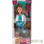 Кукла 29 см София, беременная, руки и ноги сгибаются, в комплекте акс КАРАПУЗ в кор.24шт | фото №0