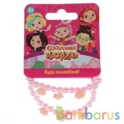 Аксессуары д/девочек СКАЗОЧНЫЙ ПАТРУЛЬ браслеты, розы, 2 шт МИЛАЯ ЛЕДИ уп-10шт в кор.100уп | фото №0