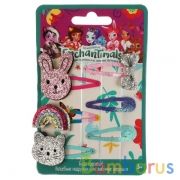 Аксессуары д/девочек ЭНЧЕНТИМАЛС 6 заколок с украшениями на карт в пак МИЛАЯ ЛЕДИ уп-10шт в кор.50уп | фото №0