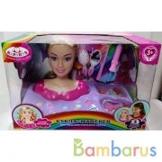 Кукла-манекен 22 см, в комплекте 23 аксессуара для создания стильного образа КАРАПУЗ в кор.16шт | фото №0