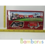 Железная дорога на бат. свет+звук, длина полотна 70см в кор. в кор.2*24шт | фото №0