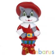 ИГРУШКА ДЛЯ КУПАНИЯ "ИГРАЕМ ВМЕСТЕ" КОТ В САПОГАХ В СЕТКЕ (РУСС. УП.) в кор.12*24шт | фото №0