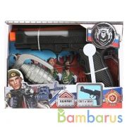 Набор оружия ВОЕННЫЙ, в кор, 19*14,2*3,4см ИГРАЕМ ВМЕСТЕ в кор.2*96шт | фото №0