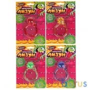 Игрушка лизун цветная булава 4 вида, цвет в ассорт. на блистере ИГРАЕМ ВМЕСТЕ в кор.4*36шт | фото №0