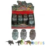 ДИНОЗАВР "ИГРАЕМ ВМЕСТЕ" В АССОРТ. В БОЧКЕ В ДИСПЛЕЕ (РУСС. УП.) УП-12ШТ в кор.2*9уп | фото №0