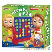 Игра настольная "четыре в ряд", в кор., 25*26,5*4,5см Умные игры в кор.2*36шт | фото №0