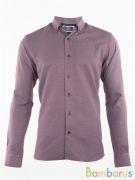 Damon / Прямая баклажановый Рубашка | фото №0