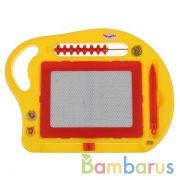 Доска для рисования ТРИ КОТА магнитная, счеты, 24*18см в пак. "Играем вместе" в кор.4*36шт | фото №0