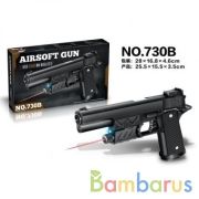 Пистолет с лазер. прицелом 730B в кор. в кор.72шт | фото №0