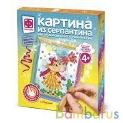 КАРТИНА ИЗ СЕРПАНТИНА МОДНИЦА в кор.40шт | фото №0