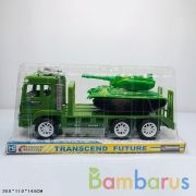 Трейлер инерц. с танком 3688 в пласт. в кор.2*36шт | фото №0