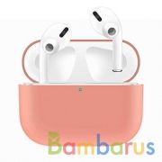 Чехол силиконовый для наушников Apple AirPods Pro (Оранжевый) | фото №0