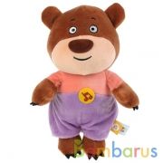 Игрушка мягкая Союзмультфильм"Оранжевая корова" медвежонок Михаил 22см,озвуч. МУЛЬТИ-ПУЛЬТИв кор24шт | фото №0