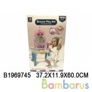 Набор игровой туалетный столик на бат. свет+звук, с аксесс. 7939 в кор. в кор.8шт | фото №0