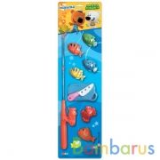 Игра рыбалка "Ми-ми-мишки" на карт., 17*61*5см ТМ "ИГРАЕМ ВМЕСТЕ" в кор.2*36шт | фото №0