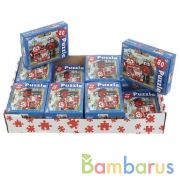 Робот трейнс. Пазлы классические в коробке. Пазл 80 деталей. Умные игры в уп.16шт в кор.8уп | фото №0