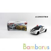 Машина на бат. свет+звук, цвет в ассорт. в кор. в кор.2*60шт | фото №0