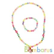 Аксесс. д/девочек ЭНЧЕНТИМАЛС набор бижутерии (кулон+браслет) единорог МИЛАЯ ЛЕДИ уп-10шт в кор.50уп | фото №0