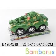 Машина инерц. танк 9907-6 в пласт. в кор.2*27шт | фото №0