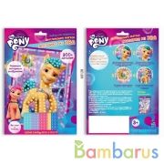 Набор д/детского тв-ва МОЙ МАЛЕНЬКИЙ ПОНИ аппликация мягкая моз. (17х23 см) МУЛЬТИ АРТ в кор.100шт | фото №0