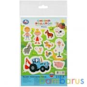 Синий трактор. Ферма. Наклейки малого формата. 120х180мм. Умка в кор.500шт | фото №0