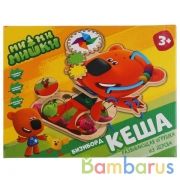 Игрушка деревянная Ми-ми-мишки бизиборд кеша Буратино в кор.24шт | фото №0