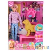 Кукла 29см ТМ София и Алекс София с беременной собакой и щенками, с аксесс. в кор. в кор.2*30шт | фото №0