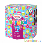 Народный Фейерверк НФ7112 Батарея салютов Шарики (1"х19) Фейерверк | фото №0