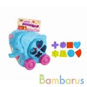 Каталка -сортер слон в сетке (русс. уп.) в кор.2*36шт | фото №0