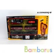 Железная дорога р/у свет+звук, длина полотна 100см в кор. в кор.24шт | фото №0