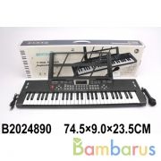 Электроорган  (220v/ на бат.) с микрофоном, usb з/у BD-542 в кор. в кор.10шт | фото №0