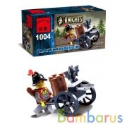 КОНСТРУКТОР ПЛАСТ. РЫЦАРЬ С АКСЕСС., 21ДЕТ. В КОР. в кор.300шт (Р) | фото №0