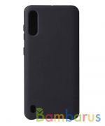 Чехол силиконовый Silicon Cover для Samsung A01 (Черный) | фото №0