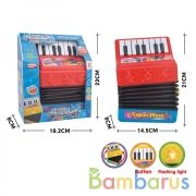 Аккордеон на бат. со светом 2113 в кор. в кор.2*30шт | фото №0