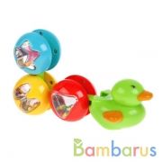 Погремушка утка в русс. кор. в кор.2*48шт | фото №0