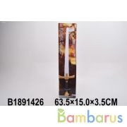 Меч на бат. озвуч. 8101 на карт. в кор.2*36шт | фото №0