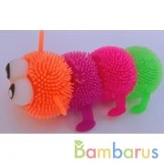 Игрушка ёжик "гусеница" со светом, в дисплее ИГРАЕМ ВМЕСТЕ уп-12шт в кор.12уп | фото №0