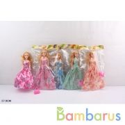 Кукла 29см с аксесс., в ассорт. в пак. в кор.2*480шт | фото №0