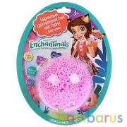 Энчантималс Шариковый пластилин с блестками Мультиарт, полусфера, 5,5 г, на блистере в кор.4*24шт | фото №0