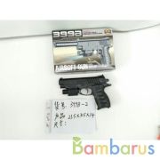 Пистолет с лазер. прицелом, с фонарем 399B-2 в кор. в кор.2*36шт | фото №0