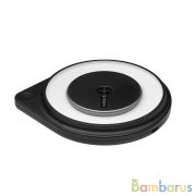 Беспроводное зарядное устройство Deppa Qi Fast Charger, 10W, ночник (Черный) | фото №0