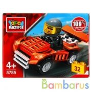 Конструктор гоночный БОЛИД, 32 дет. Город мастеров в кор.240шт | фото №0