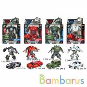 Робот-машина с аксесс., в ассорт. 339-93 в кор. в кор.2*72шт | фото №0