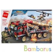 Конструктор пласт. военная техника, с фигурками, 661дет. в кор. в кор.9шт | фото №0