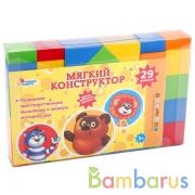 Мягкий конструктор "Играем Вместе" Союзмультфильм 29 дет. в русс. пласт. кор. в кор.2*60шт | фото №0