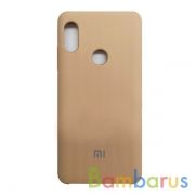 Силиконовый чехол Silky and Soft-Touch Xiaomi Mi 6X / A2 (Gold) (28) | фото №0