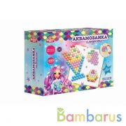 Набор д/детского тв-ва аквамозаика 400 бусин, вкусные десерты МУЛЬТИ АРТ в кор.48шт | фото №0