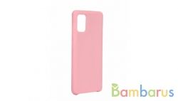 Чехол силиконовый Silicon Cover для Samsung A41 (Розовый песок) | фото №0
